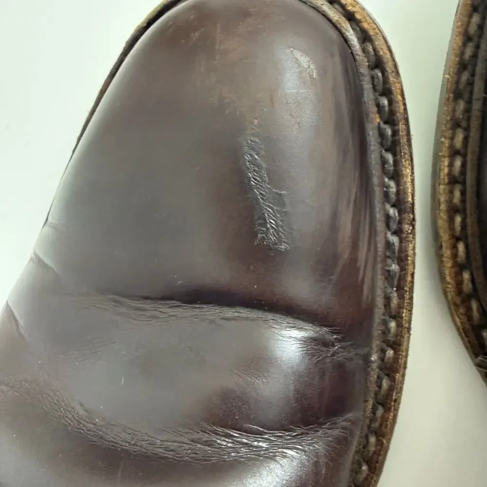 To Boot New York Adam Derrick Declan Dark Brown Calf Derby Dress Shoes Sz 10.5